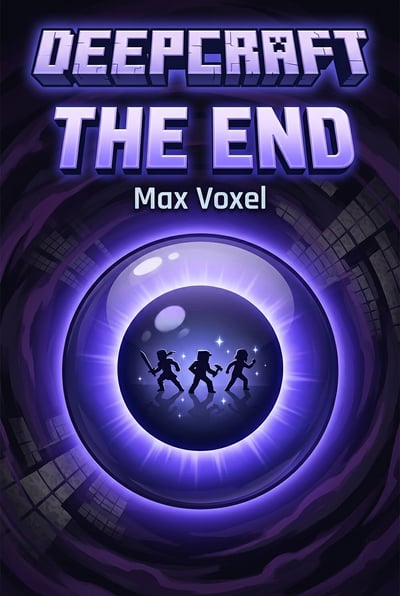 The cover for the book 'Deepcraft: The End' by Max Voxel