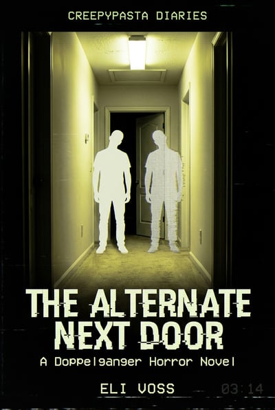 The cover for the book 'The Alternate Next Door' by Eli Voss